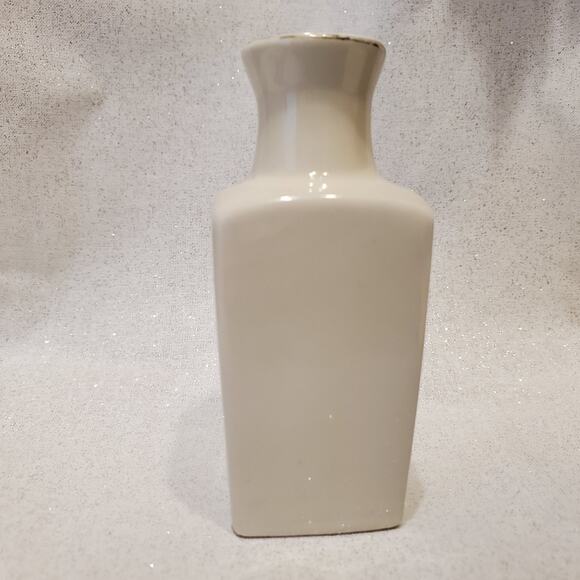 VINTAGE 1970s Miyako Style Mini white vase Oriental Japanese made in Japan - Picture 4 of 6